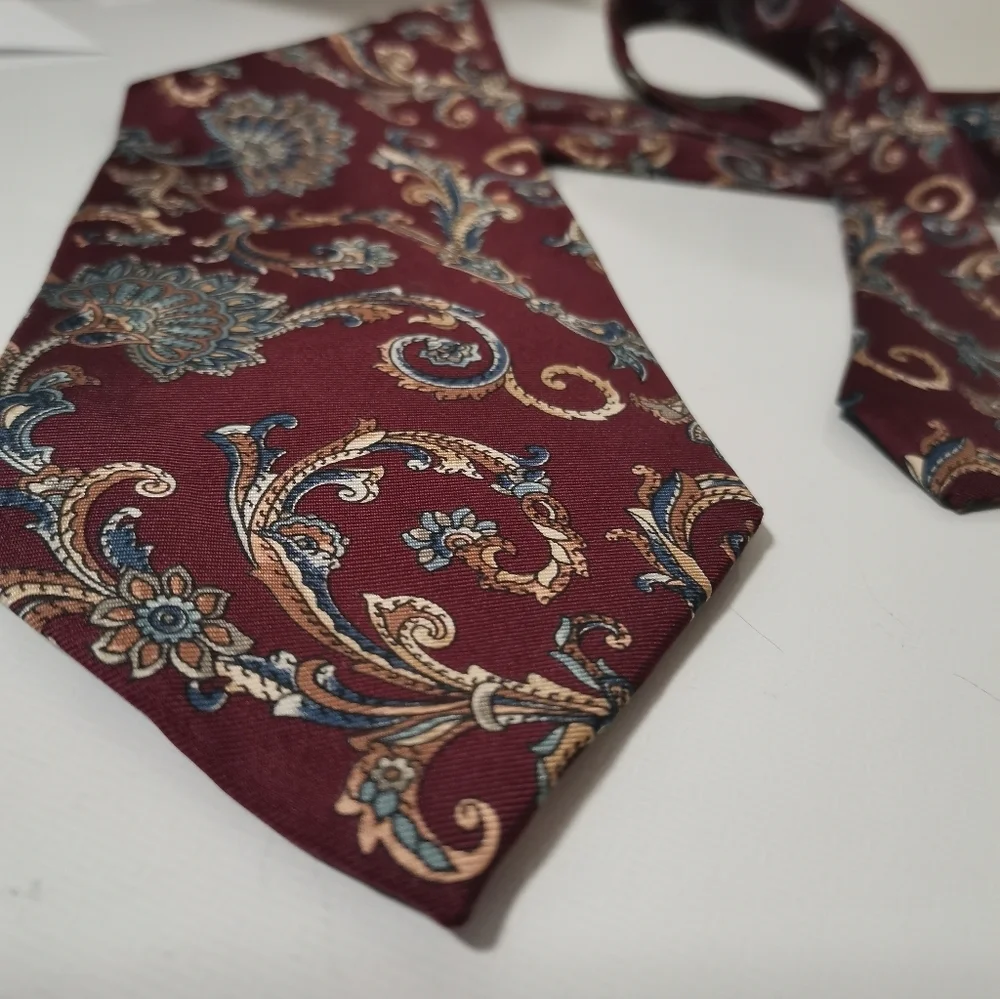 Christian Dior Monsieur Mens Multicolor Silk Tie